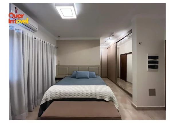 Imagem Luxuosa Casa em Condomínio à Venda em Ribeirão Preto-SP, Jardim Cybelli: 4 Quartos, 4 Suítes, 1 Sala, 5 Banheiros, 4 Vagas, 266,10 m².