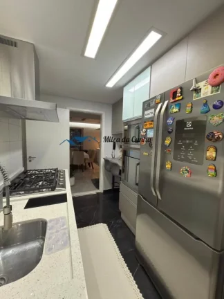 Imagem Lindo Apartamento à Venda, Condomínio Domo Life, com 3 Dormitórios, sendo 1 suíte master com closet, Varanda Gourmet, 2 vagas, Centro, São Bernardo do Campo