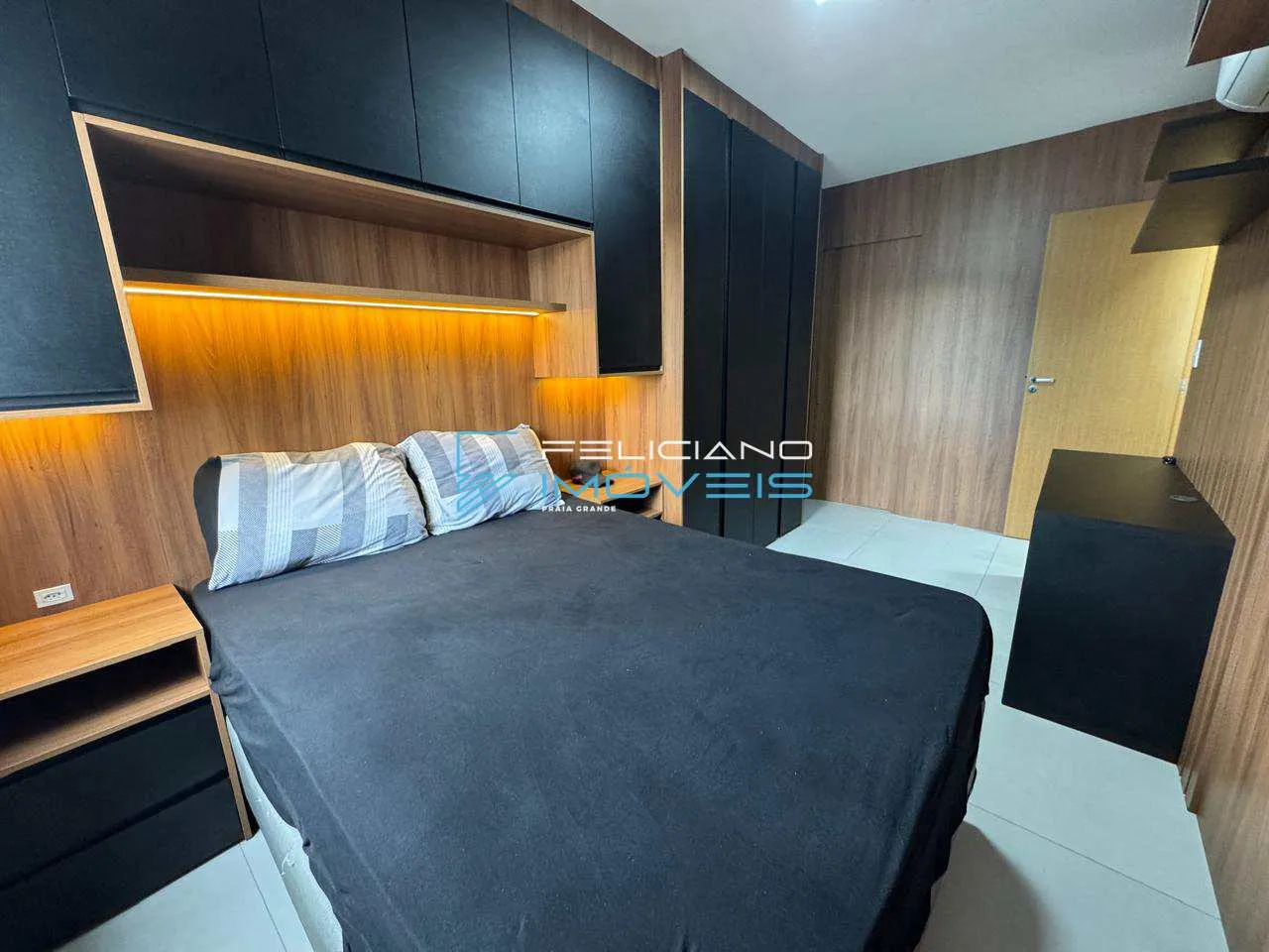 Imagem Apartamento com 2 quartos, Guilhermina, Praia Grande - R$ 710 mil, Cod: 6907