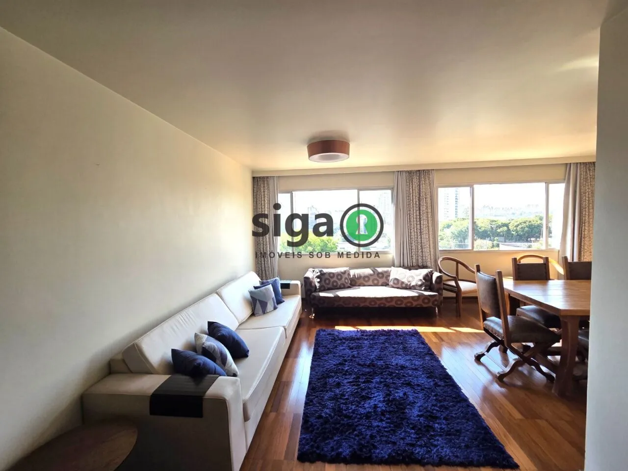 Imagem Apartamento 3 Quartos com 1 suíte, 2 vaga de garagem, 126m² á Venda Santo Amaro