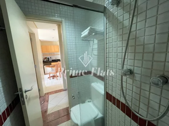 Imagem Flat disponível para locação no Brasília Santana Gold Flat, com 45m², 1 dormitório e 1 vaga de garagem