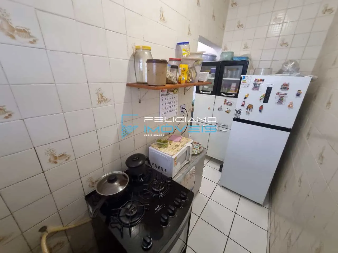 Imagem Apartamento com 2 quartos, Guilhermina, Praia Grande - R$ 298 mil, Cod: 7007
