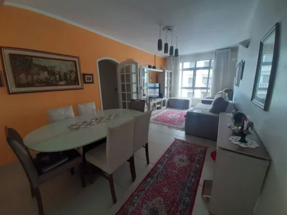 Foto do imóvel APARTAMENTO COM 3 DORMITÓRIOS À VENDA, 106 M² POR R$ 650.000,00 - PONTA DA PRAIA - SANTOS/SP