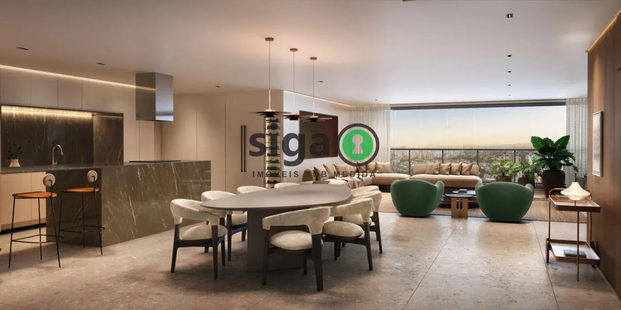 Imagem Apartamento à venda no Alto de Pinheiros de 262m² com 4 suítes e 4 vagas - São Paulo