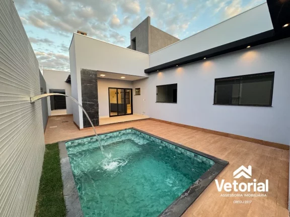 Foto do imóvel Casa de 3 quartos no Parque da Cidade Barreiras-BA: 145,52m², suíte, 2 salas, 2 banheiros, 2 vagas de garagem. Venha conferir!
