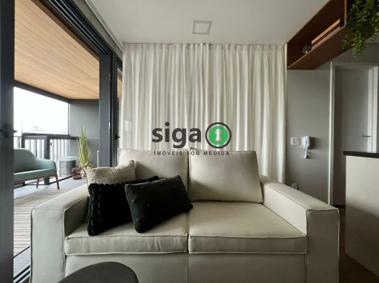 Imagem Apartamento Studio na Vila Nova Conceição com 1 quarto