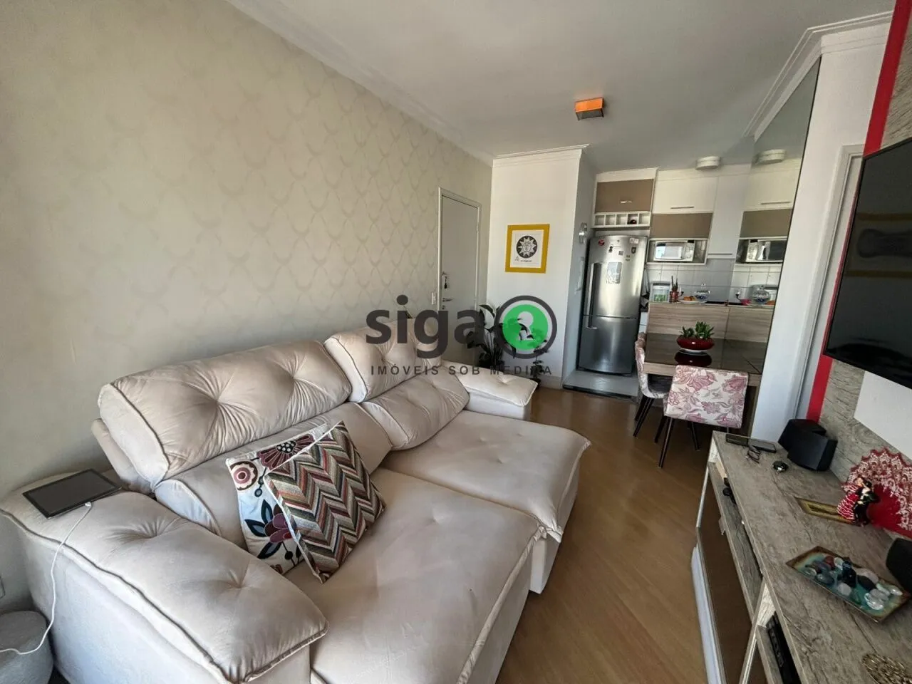 Imagem Apartamento á venda e locação 55m² c/ vaga de garagem, localizado na Chácara Santo Antônio/São Pailo