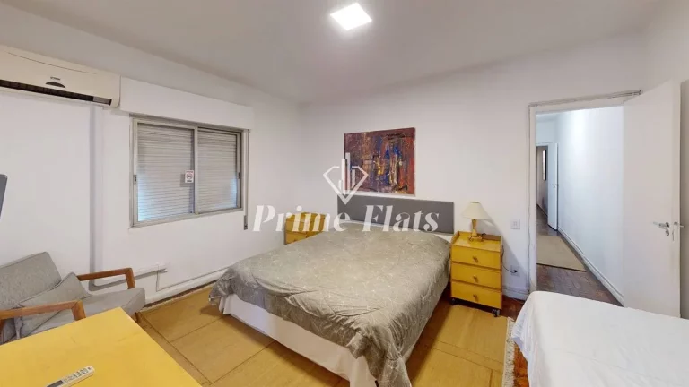 Imagem Flat disponível para venda no Condomínio do Edifício Flat Service Augusta com 123m², 2 dormitórios e 1 vaga de garagem