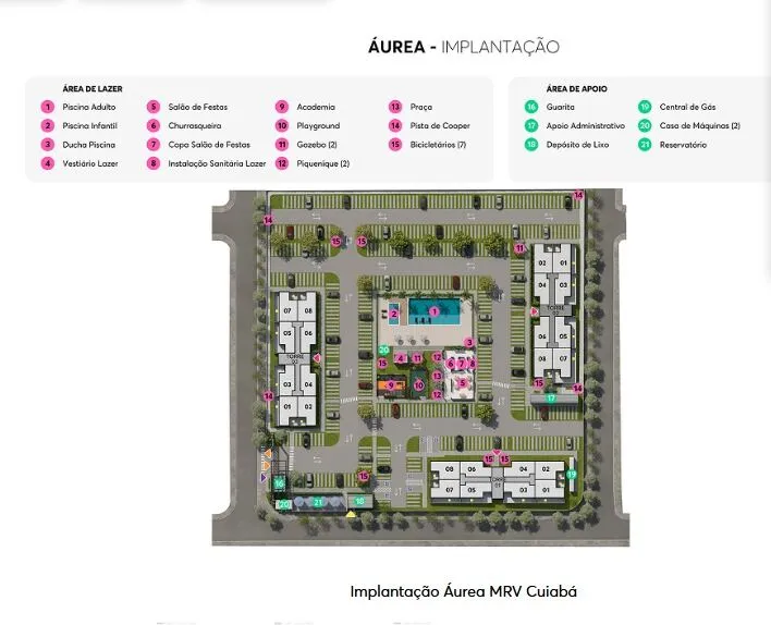 Imagem MRV I Ap. Áurea Morada do Ouro I 2 quartosopção de suíte e varanda