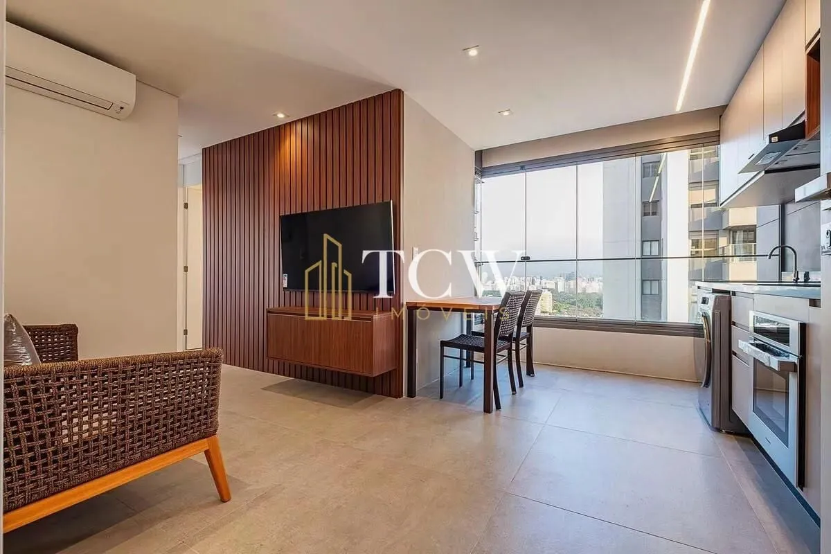 Foto do imóvel: Apartamento Mobiliado para Locação em Pinheiros | 1 Dormitório | 46 m² | 1 Vaga | São Paulo/SP em Rua Dante Carraro