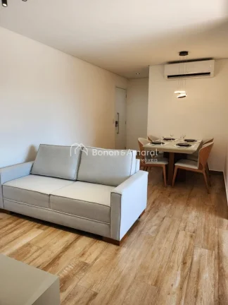 Imagem Recém-entregue, mobiliado, com planta moderna e excelente aproveitamento dos espaços. O living par...