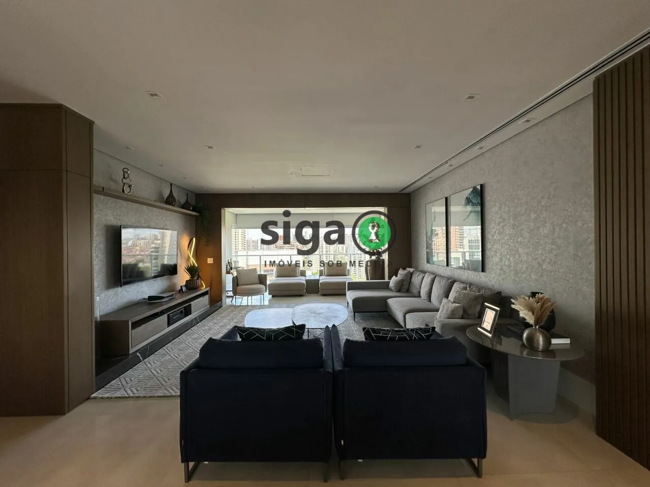 Imagem Apartamento á VENDA Mobiliado no Panamby, 3 Suítes, andar alto