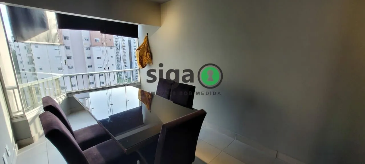 Imagem Cobertura Duplex à Venda no Brooklin, 128m² - 2 Dormitórios - 1 Suíte - Semi Mobiliada