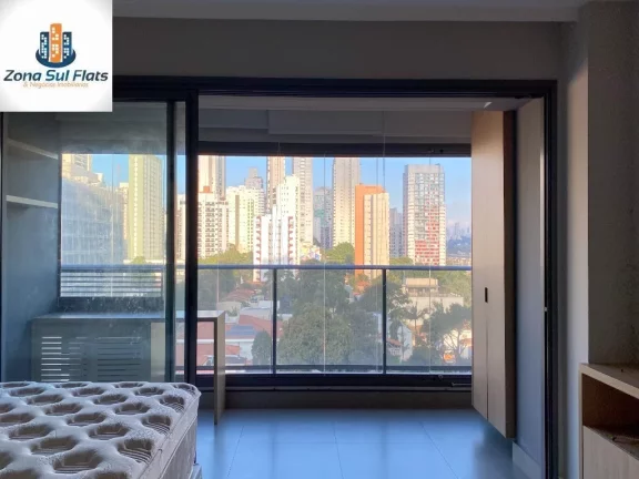 Imagem Apartamento Mobiliado à Venda No Brooklin Com 1 Suíte e 1 Vaga