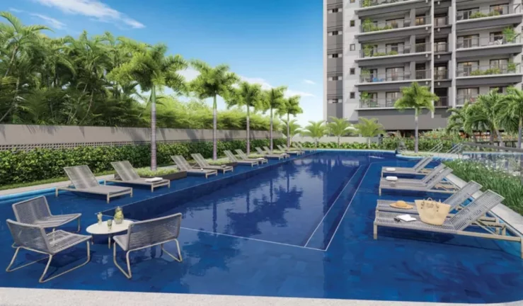 Imagem BLUE MARINE HOME RESORT - Studio de 25m², ótima localização, a 300?m da estação São Judas do metrô!