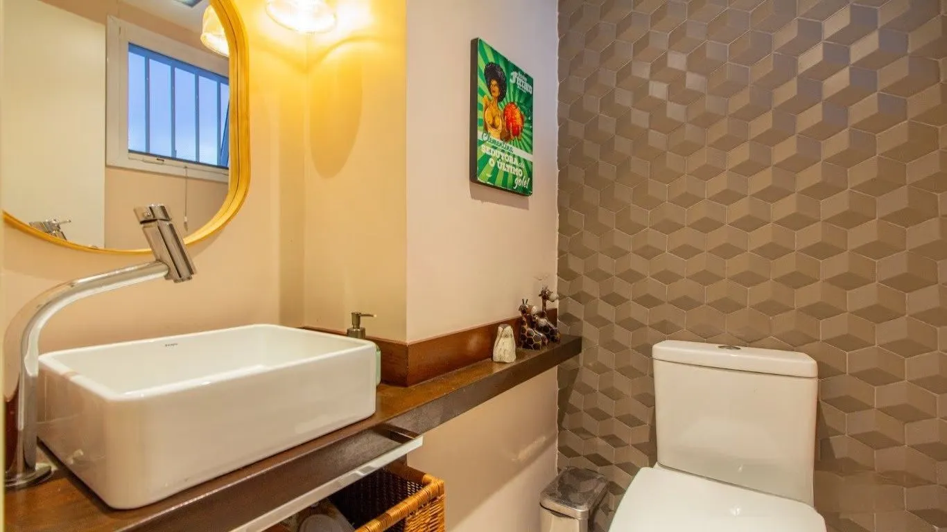 Imagem Casa em condomínio com terraço, piscina e espaço gourmet, Chacara das Pedras
