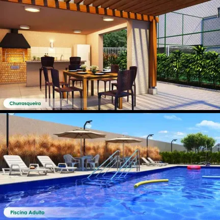 Imagem Apartamento com 2 Quartos à Venda, 45 m² em Quitaúna - Osasco