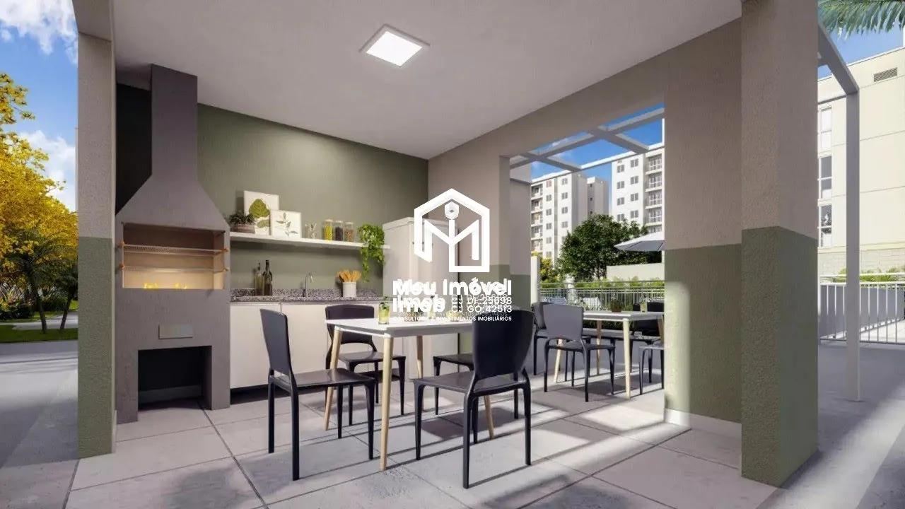 Imagem Apartamento 2 Quartos 1 Vaga 45m² Lazer Completo Ac FGTS