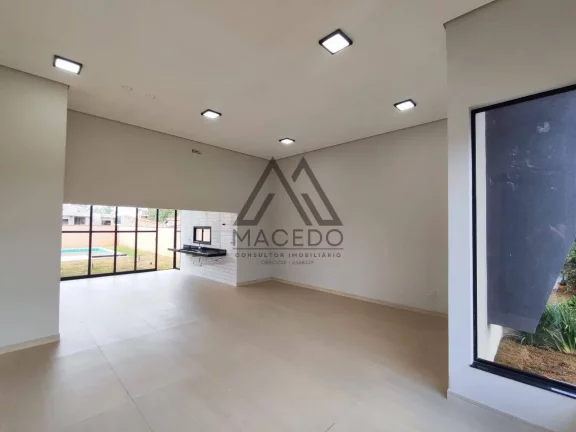 Imagem Casa térrea nova com 3 suíte no Ninho Verde 1 – Porangaba/SP