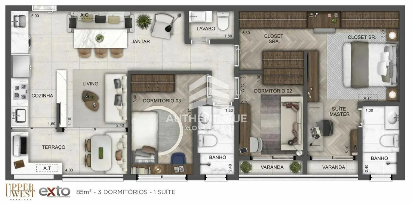 Imagem UPPER WEST PERDIZES - Apartamento no bairro Perdizes à venda