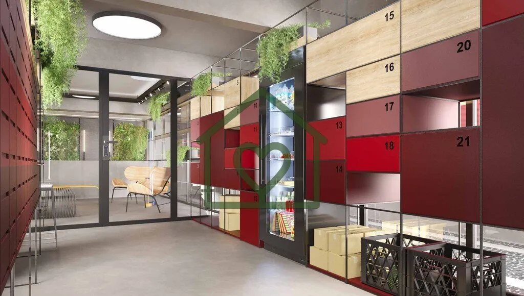 Imagem O Soul República une arquitetura, conveniência e gastronomia. Torre moderna com apartamentos studi...