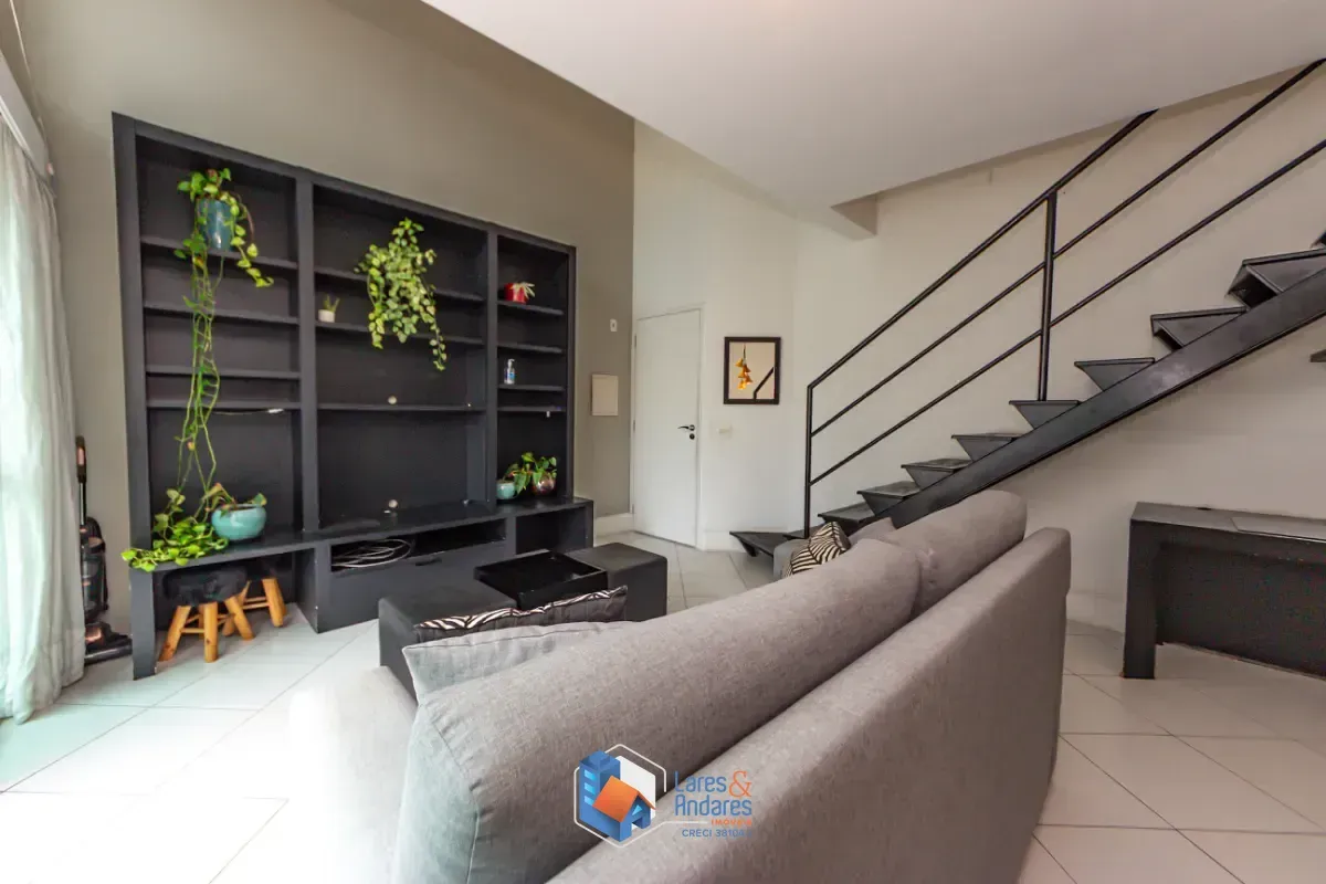 Imagem Duplex para venda e locação em Vila Nova Conceição com 1 quarto, sendo 1 suíte, 74m²