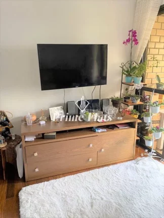 Foto do imóvel Flat disponível para venda no QI Intelligence Flat, com 36m², 1 dormitório e 1 vaga em Avenida Ibijaú