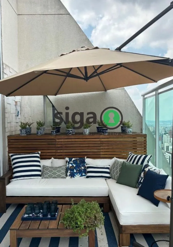 Foto do imóvel Cobertura duplex, para LOCAÇÂO, MOBILIADA com 200m², 3 suites, 3 vagas,