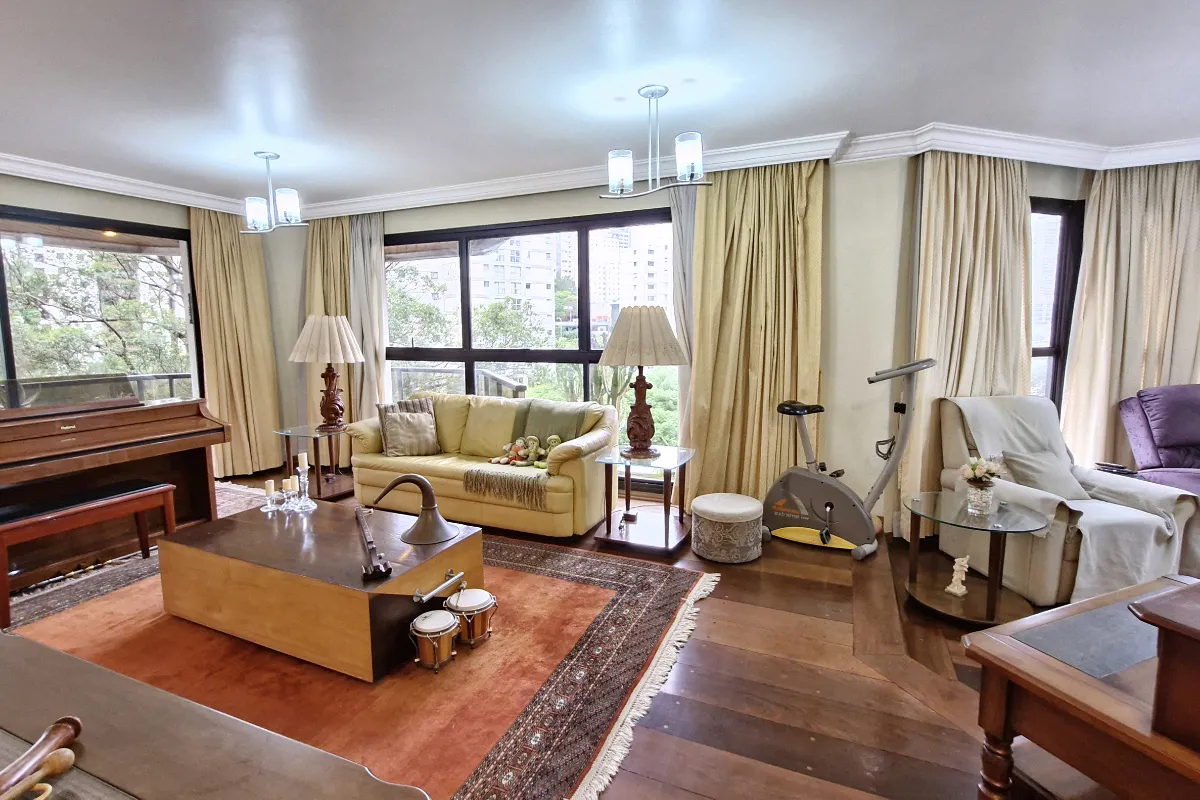 Imagem Apartamento para venda em Vila Andrade com 4 quartos, sendo 2 suítes, 219m2