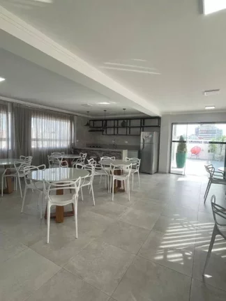 Imagem Apartamento com 1 dormitório à venda, 46 m² - Guilhermina - Praia Grande/SP