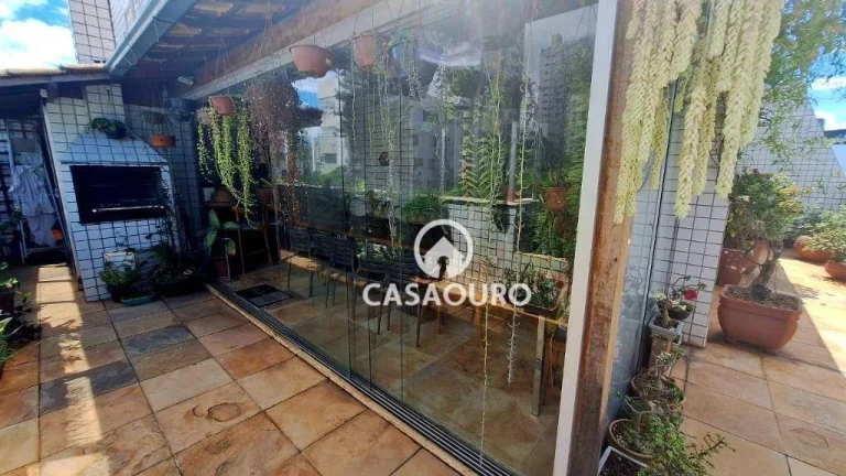 Imagem Cobertura com 3 quartos à venda, 200 m² por R$ 1.815.000 - Sion - Belo Horizonte/MG