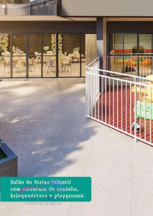 Imagem Excelente apartamento com varanda privativa de frente para Talude, com 2 quartos sendo uma Suite.