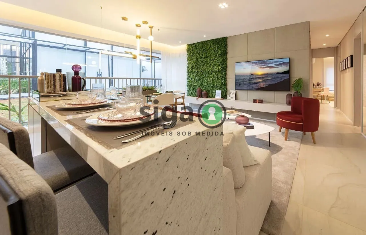Imagem APARTAMENTO MOBILIADO 79M² - 3 DORMS E 1 VAGA - DECORADO E PRONTO PARA MORAR