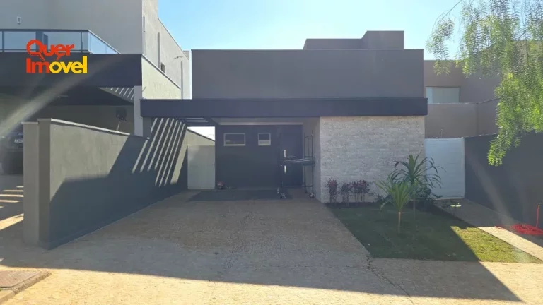 Imagem Impecável Casa em Condomínio San Marco Ribeirão Preto-SP: 3 Quartos, 3 Suítes, 2 Salas, 5 Banheiros, 4 Vagas, 206m²!