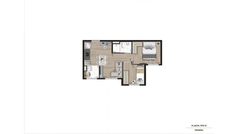 Imagem Apartamento com 2 Quartos à Venda, 36 m²em Cambuci - São Paulo