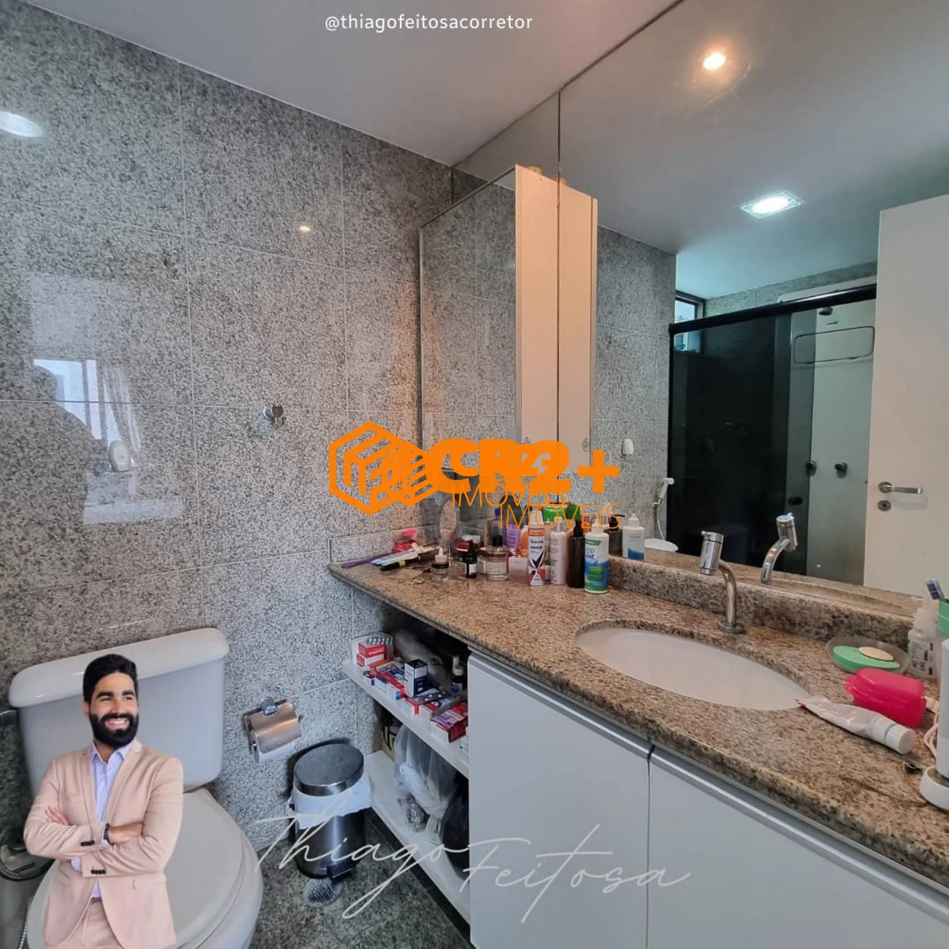 Imagem Apartamento a Venda com 04 quartos 03 suítes na Av Boa Viagem-200m²