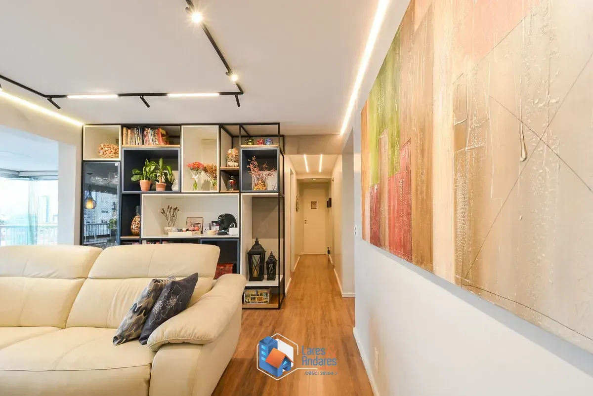 Imagem Apartamento para venda em Vila Regente Feijó com 3 quartos, sendo 3 suítes, 137m²