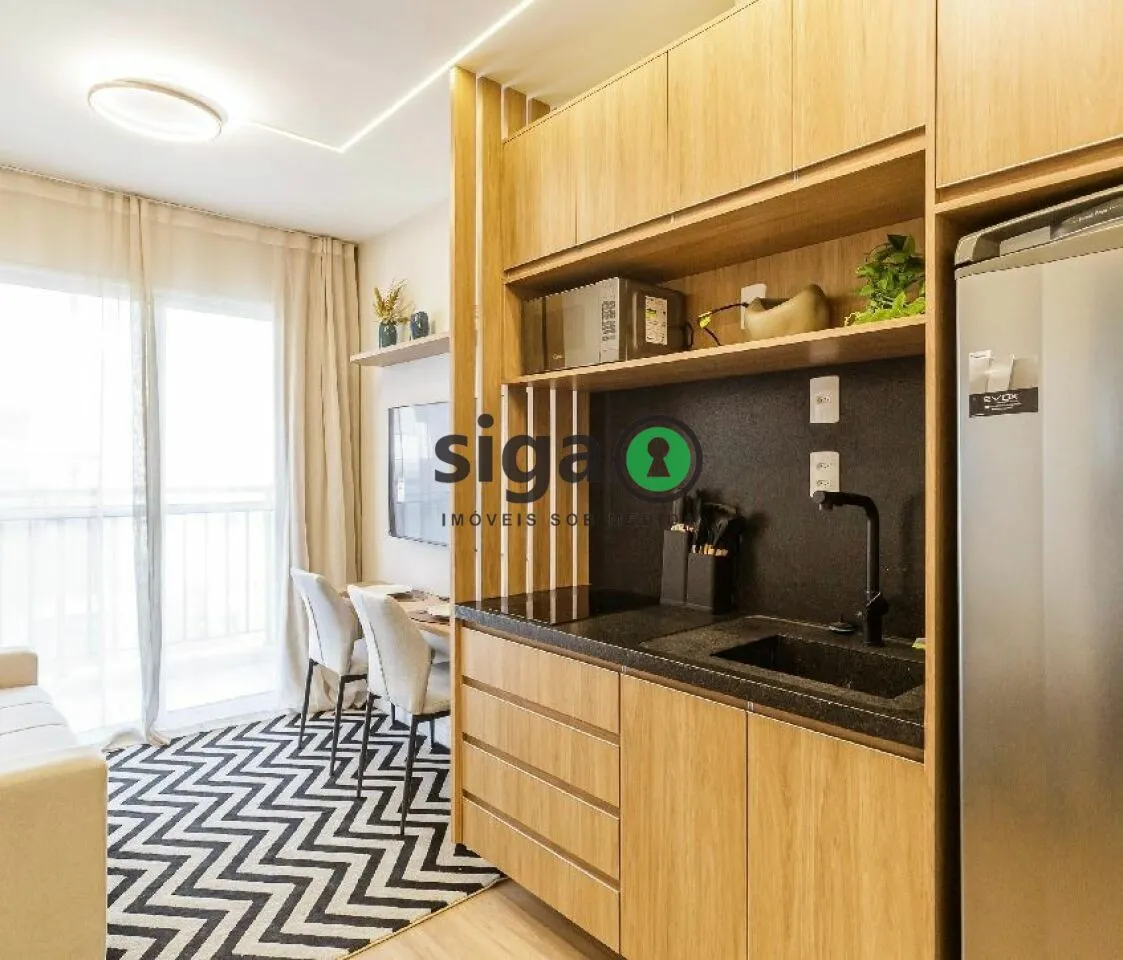 Foto do imóvel Apartamento 30m² mobiliado para locação, localizado na Vila Olímpia.