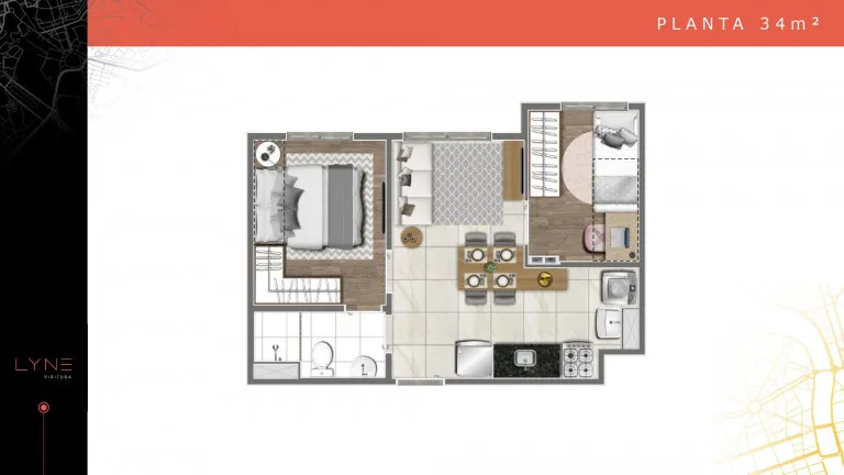 Imagem Apartamento com 2 Quartos à Venda, 34 m² em Pirituba - São Paulo