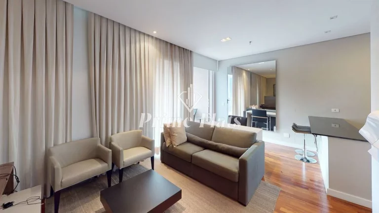 Imagem Flat disponível para locação no FL Residence, com 42m², 1 dormitório e 1 vaga de garagem
