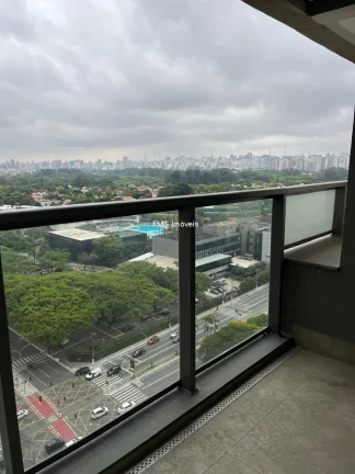Imagem Apartamento à venda em Moema, São Paulo-SP: 1 quarto, 1 banheiro, 1 vaga de garagem e 45m² de área!