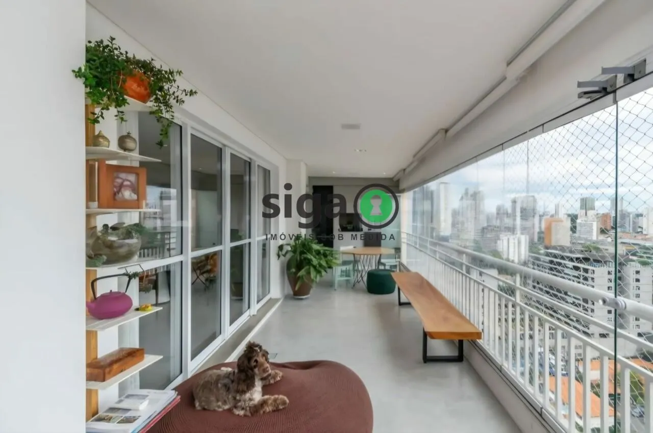 Imagem Apartamento à Venda no Brooklin - 156 m² | 3 Suítes | 3 Vagas | Alto Padrão
