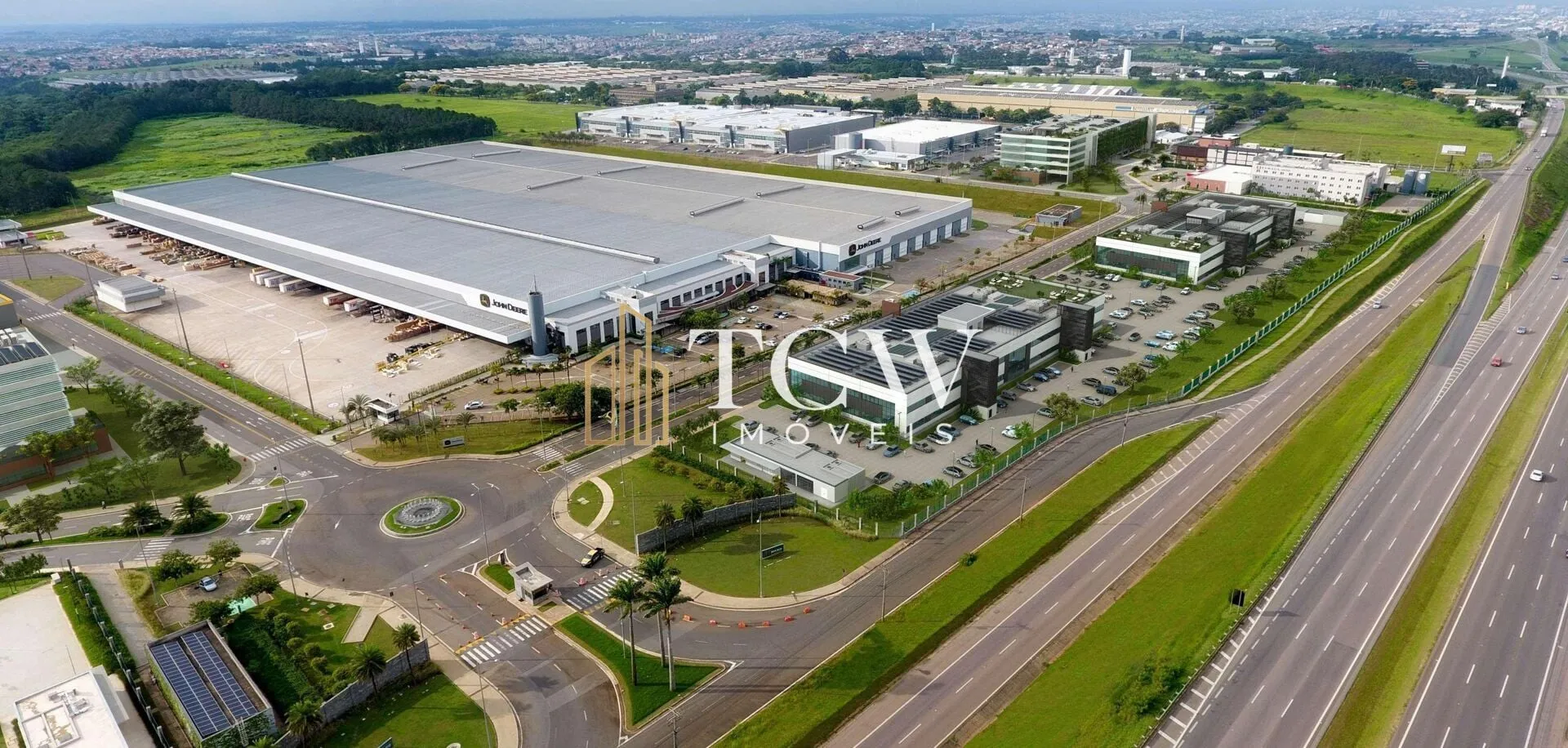 Imagem Galpão Logístico Cross Docking para Locação em Viracopos | 7.701 m² | 13 Docas | Classe AAA | Campinas/SP