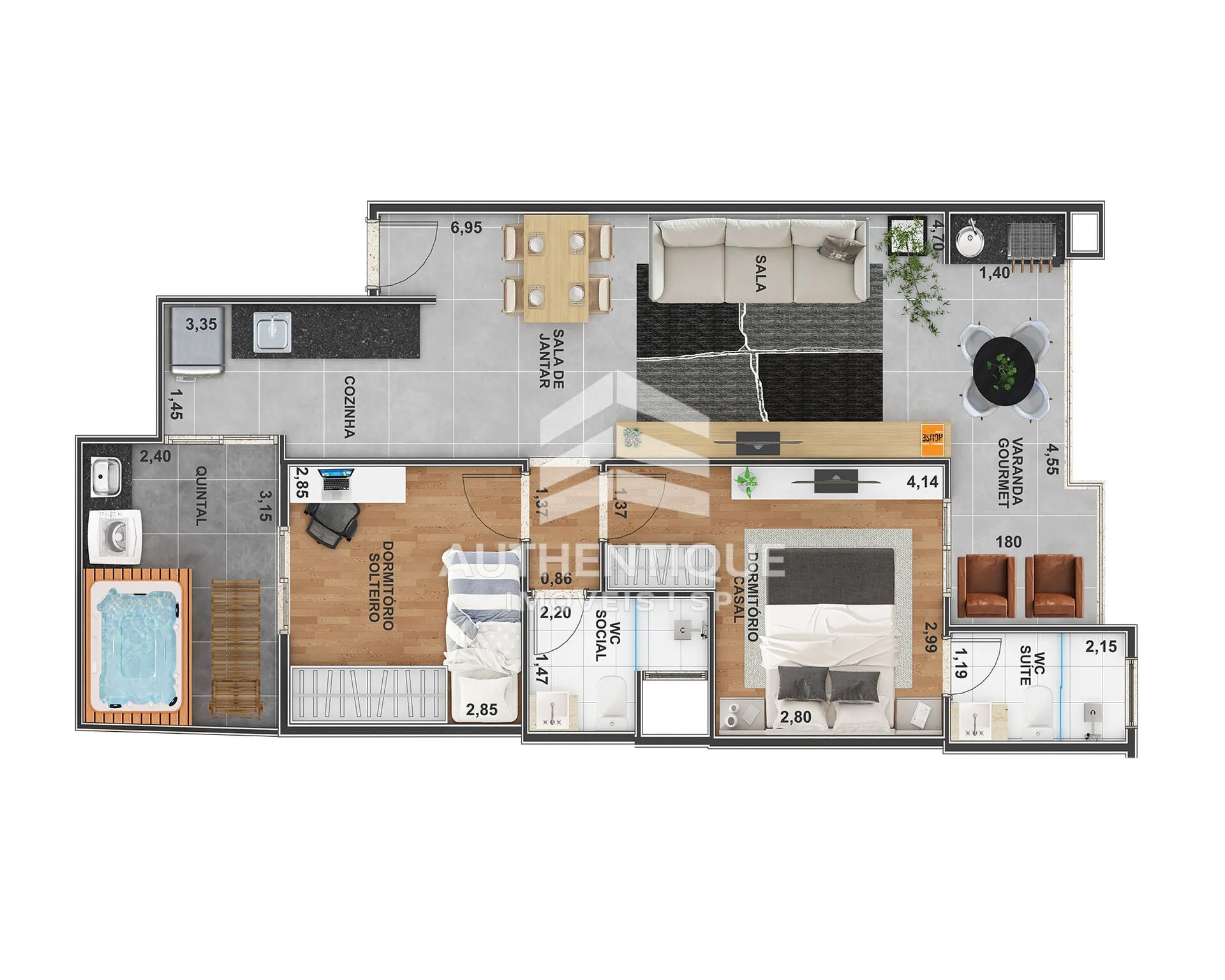Imagem CS CAROLINA - Nova Petrópolis - SBC - Apartamento à venda no bairro Nova Petrópolis - São Bernardo do Campo/SP
