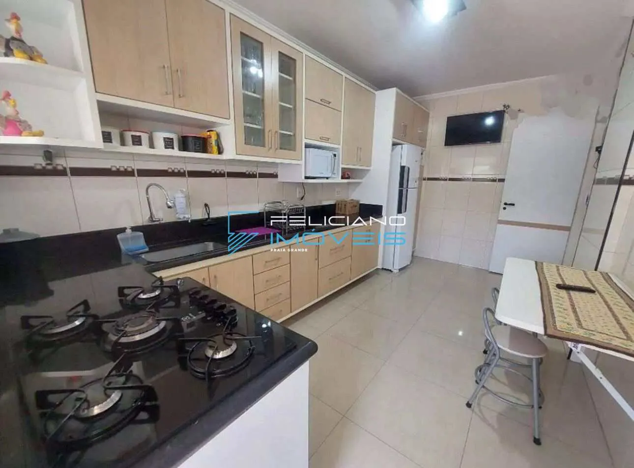 Imagem Apartamento com 2 quartos, Guilhermina, Praia Grande - R$ 530 mil, Cod: 7224