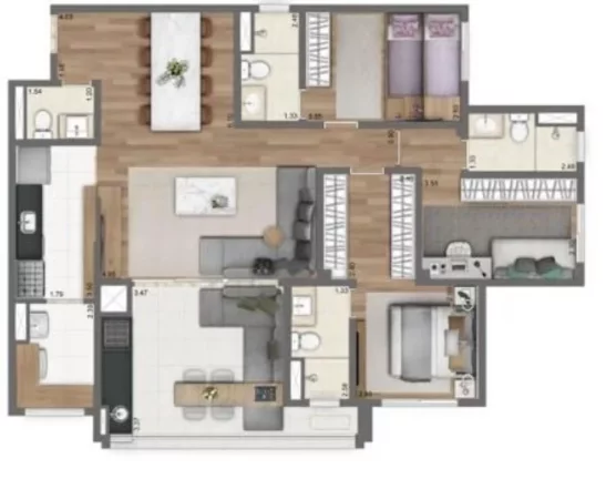 Imagem APARTAMENTO RESIDENCIAL em São Paulo - SP, Panamby