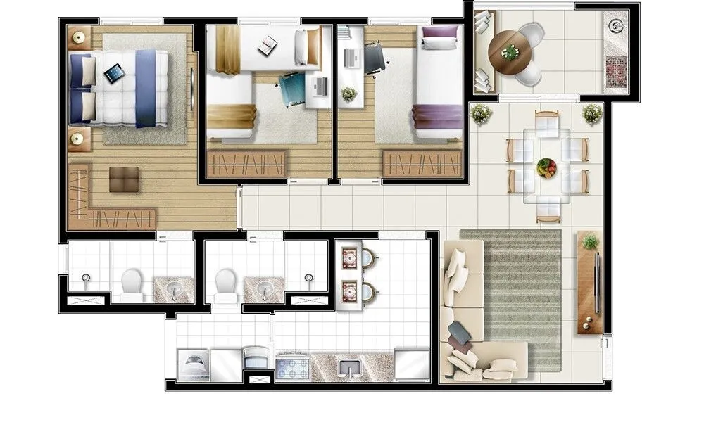 Imagem Apartamento com 2 dormitórios à venda, 60 m² por R$ 605.000,00 - Vila Barros - Guarulhos/SP