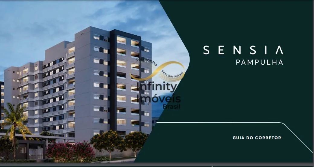 Foto do imóvel SENSIA PAMPULHA - Apartamento à venda no bairro Pampulha - Belo Horizonte/MG