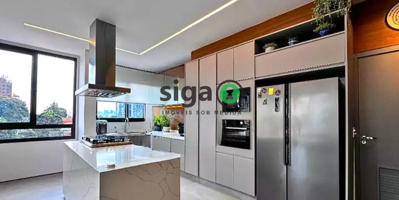 Imagem Apartamento à venda com 157m², 2 suítes e 2 vagas no Brooklin