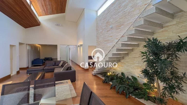 Imagem Casa com 4 suítes à venda, 397 m² por R$ 3.499.000,00 - Alphaville - Lagoa dos Ingleses - Nova Lima/MG